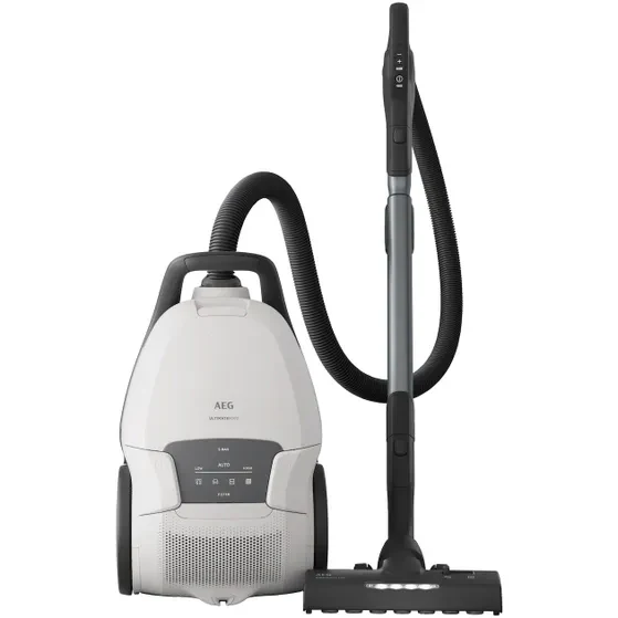 AEG AB81U1SW Stofzuiger met AllFloor AutoLEDmondstuk en 50,= cashback via AEG