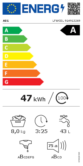 AEG LF6KIEL wasmachine met inverter motor en Pro-Sense technologie - Image 4