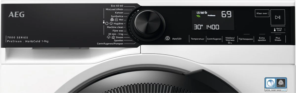 AEG LR7604HC4 met 3 schokbrekers warmwateraansluiting - Image 2