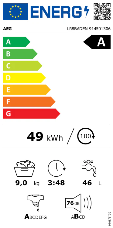 AEG LR8BADEN Wasmachine met wifi connect en 75,= cashback via AEG - Image 6