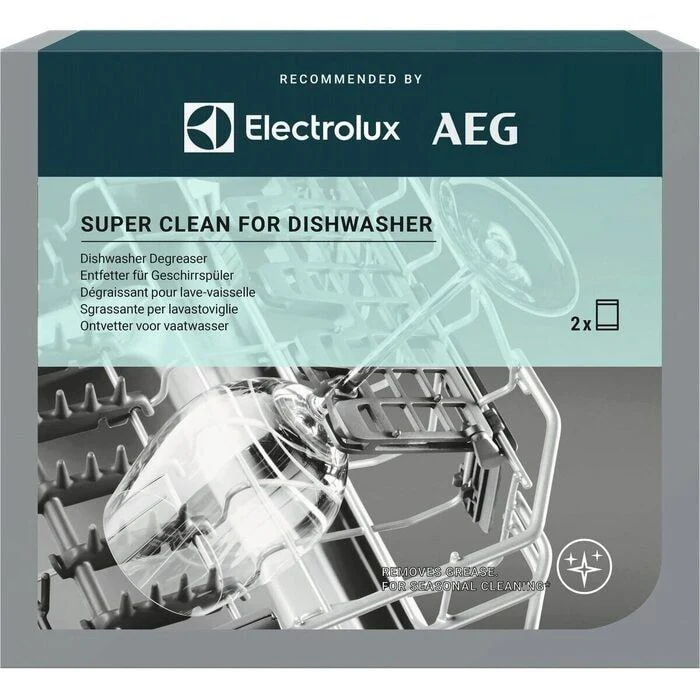 AEG M2DCP050 Super Clean vaatwasser ontvetter (2 zakjes)