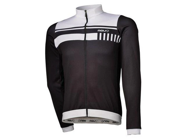 Agu Naro LM fietsshirt lange mouwen zwart heren