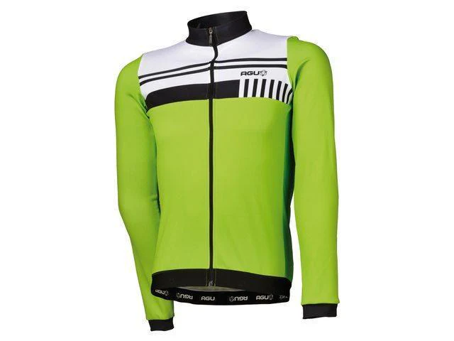 Agu Naro LM fietsshirt met lange mouwen groen heren - Image 2
