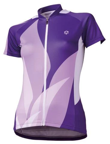 Agu Sorana fietsshirt korte mouwen paars dames