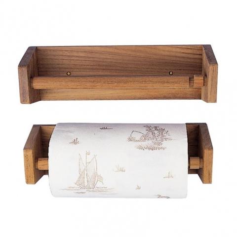 ARC Keukenrolhouder 33x9,5x9,5 cm teak