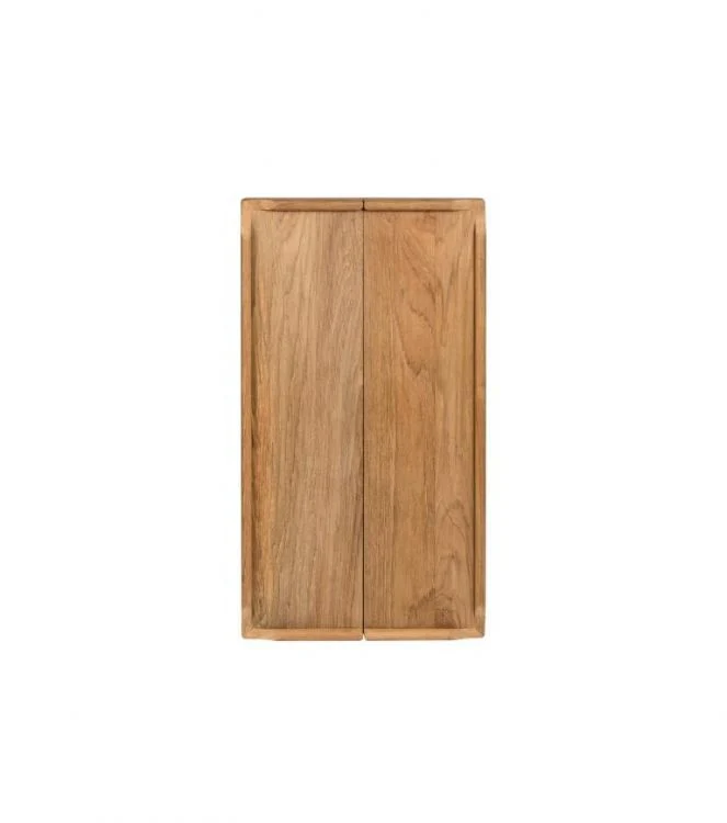 ARC Kuiptafel 64x70/35 cm met rand inklapbaar teak (ongeolied) - Image 2