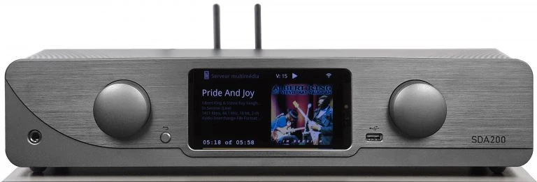 Atoll SDA200 Signature zwart All in One Versterker Streamer met DAC met 300,= inruilkorting