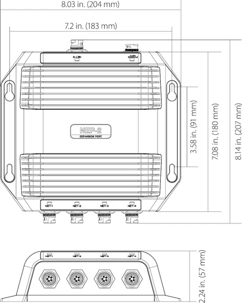 B&G NEP-2 netwerkuitbreidingspoort - Image 4