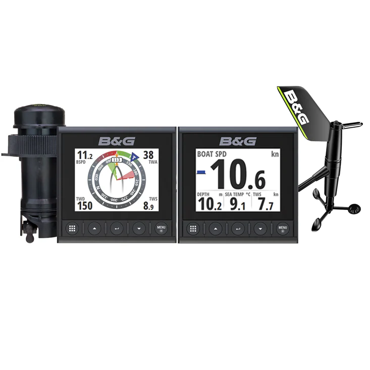 B&G Triton² Dual snelheid/diepte/draadloos windpakket (x2 Display) - Image 3
