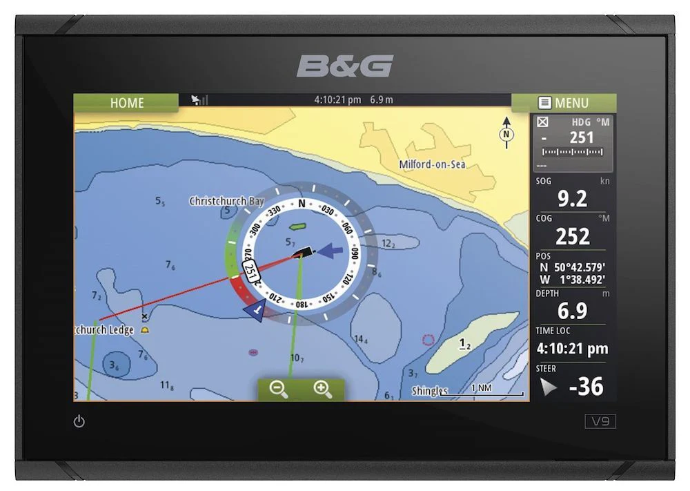 B&G Vulcan 9 kaartplotter - Image 2