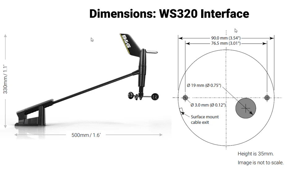 B&G WS320 Wind Pack draadloze windsensor met interface - Image 4