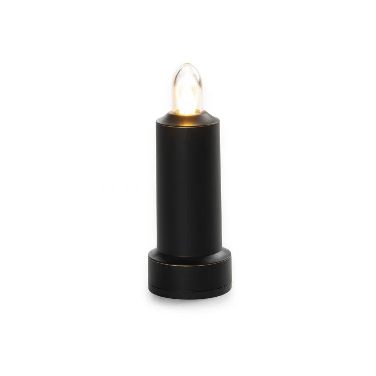 Barebones Box Candle Lantaarn met LED-kaars zwart/brons, oplaadbaar - Image 3