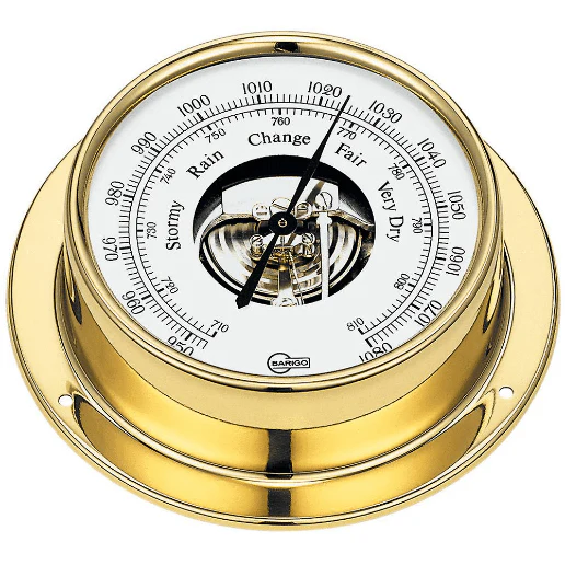 Barigo Tempo Barometer - Messing