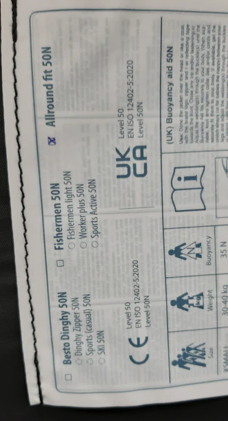 Besto Allround Fit 50N zwemvest blauw - Image 4