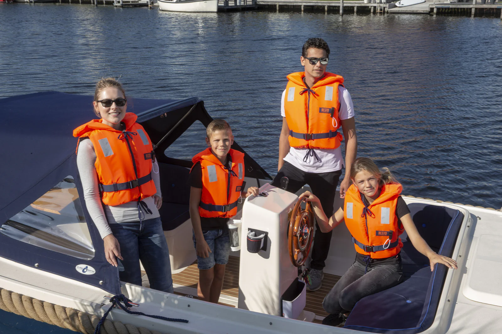Besto Econ 100N reddingsvest oranje - Image 2