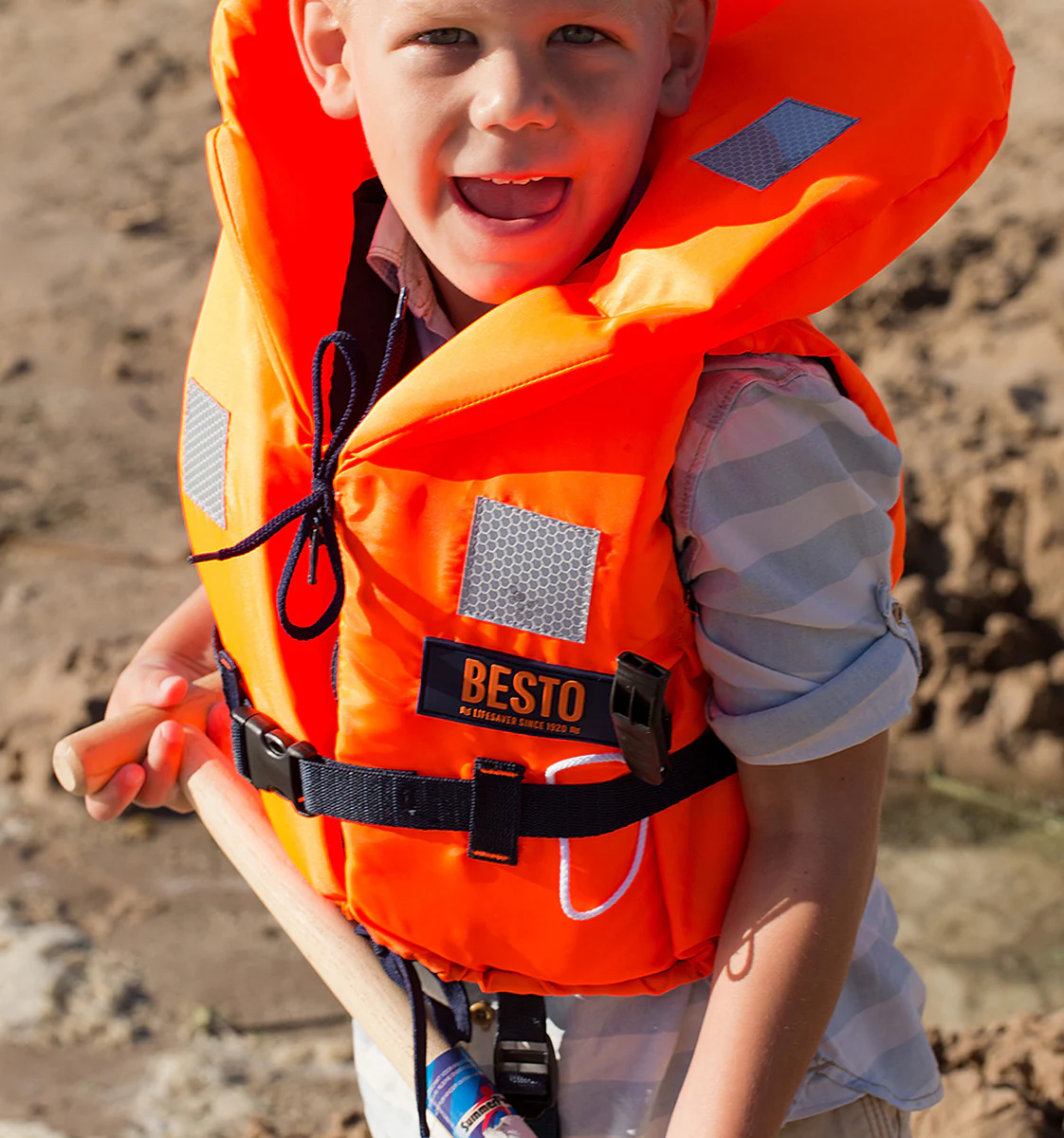 Besto Econ 100N reddingsvest oranje - Image 3