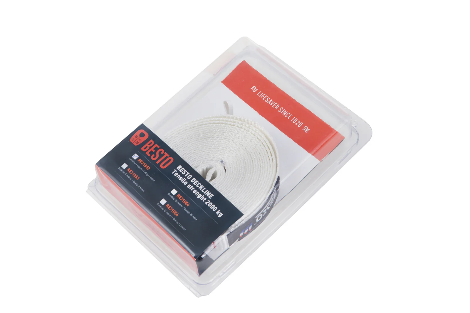 Besto Looplijn 6 meter 25 mm met 2 ogen