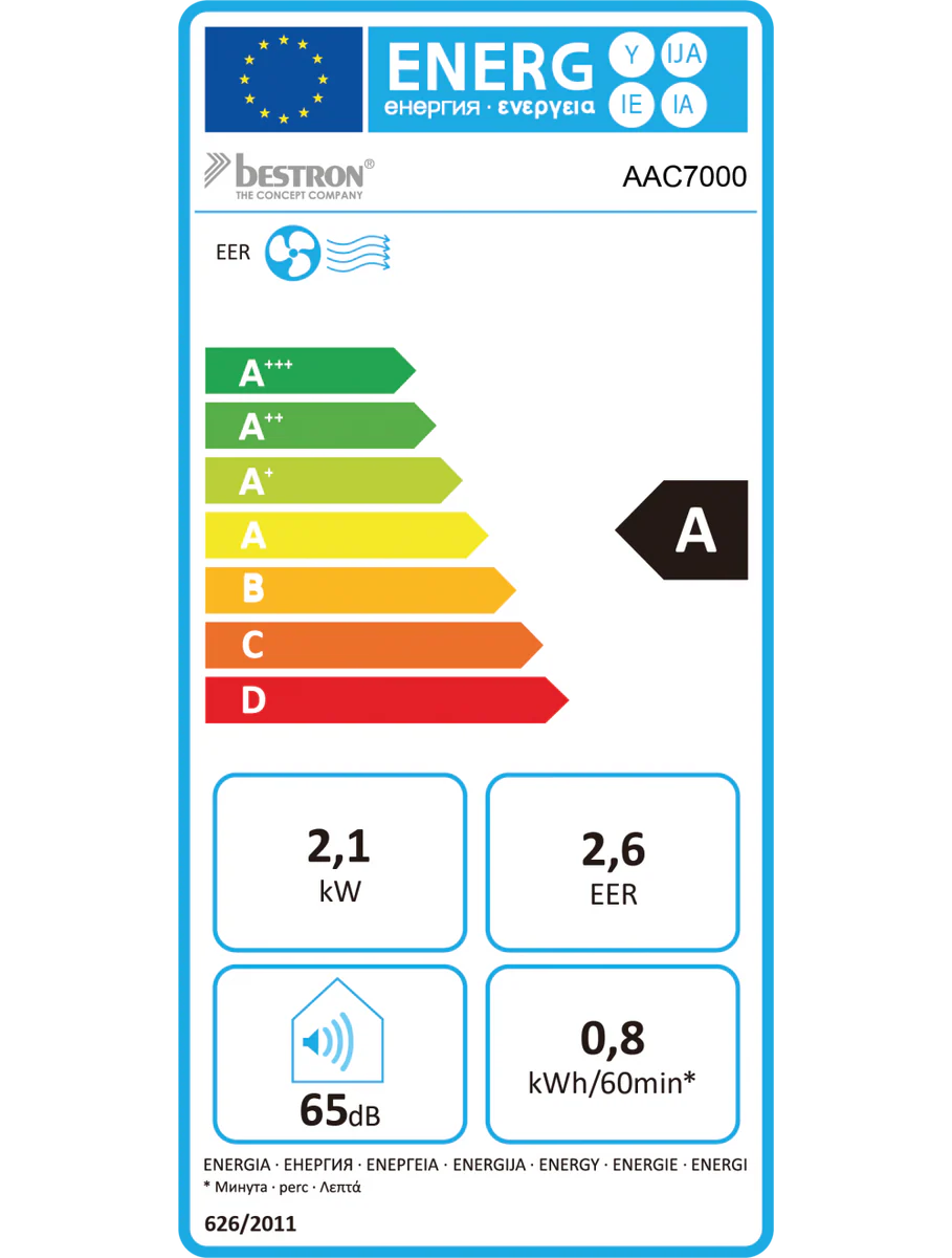Bestron AAC7000 Airco met afstandsbediening - Image 7