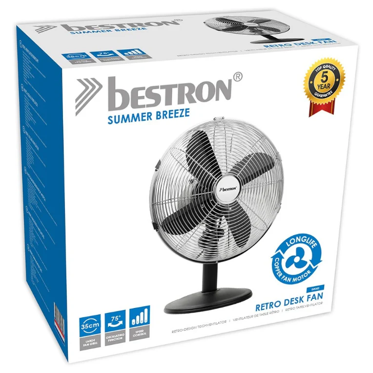 Bestron DFT35Z tafelventilator - Image 4
