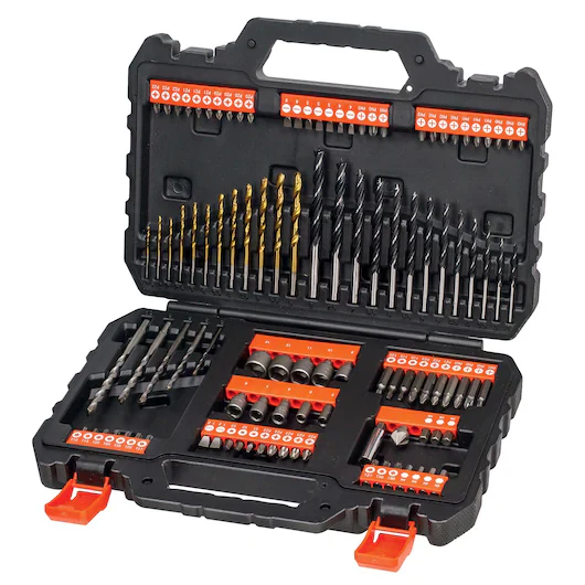 Black&Decker A7200-XJ Set van 109 accessoires Drill,Bits. Geschikt voor hout en metaal - Image 2