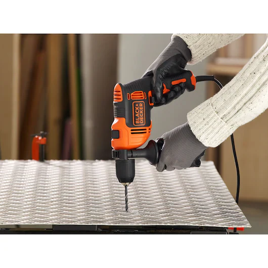 Black&Decker BEH710SA32-QS klopboormachine met 32 delige accessoires set - Image 4