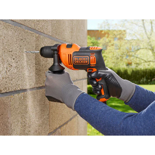 Black&Decker BEH710SA32-QS klopboormachine met 32 delige accessoires set - Image 5