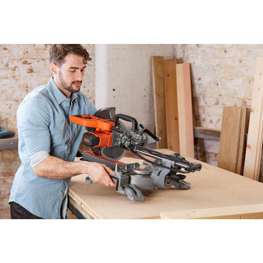 Black&Decker BES710-QS 2100 watt afkort- en verstekzaag, 100% nauwkeurig - Image 7