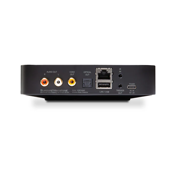 Bluesound NODE NANO BLACK compacte muziekstreamer - Image 2