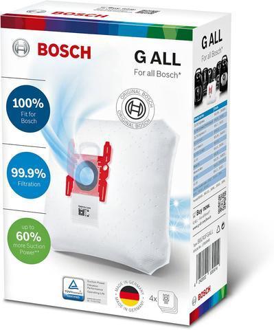 Bosch BBZ41FGALL 4 stofzuigerzakken, geschikt voor Siemens en Bosch