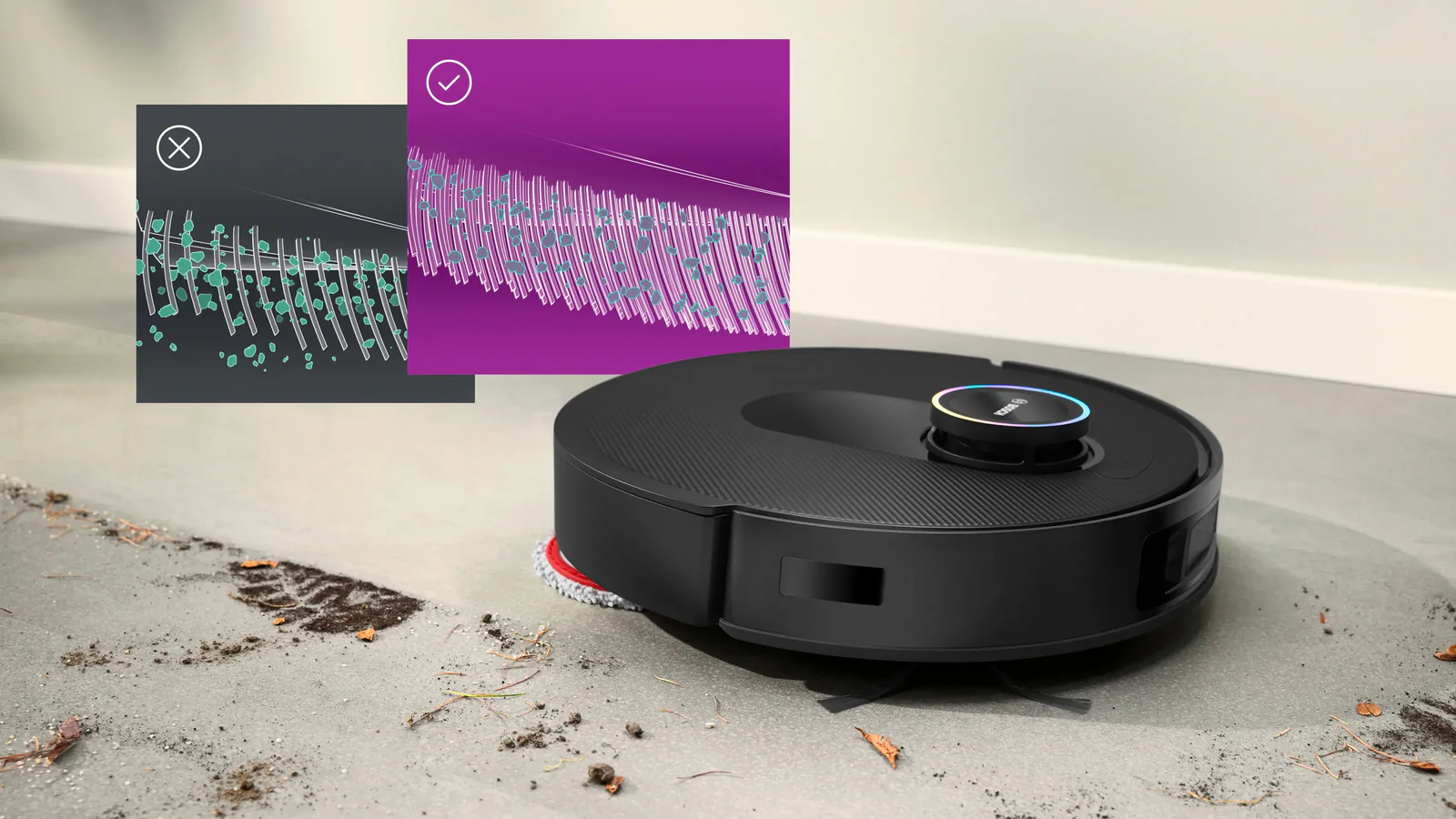 Bosch BCRDW3BX Robot Stofzuiger, kan ook Dweilen met Camera detectie - Image 2