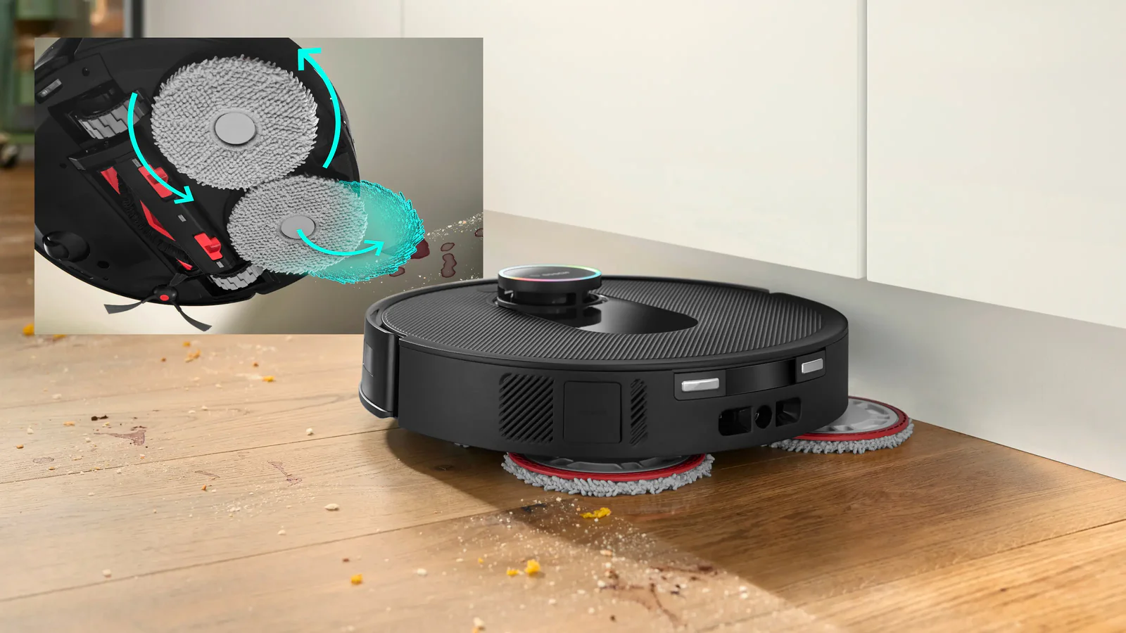Bosch BCRDW3BX Robot Stofzuiger, kan ook Dweilen met Camera detectie - Image 3