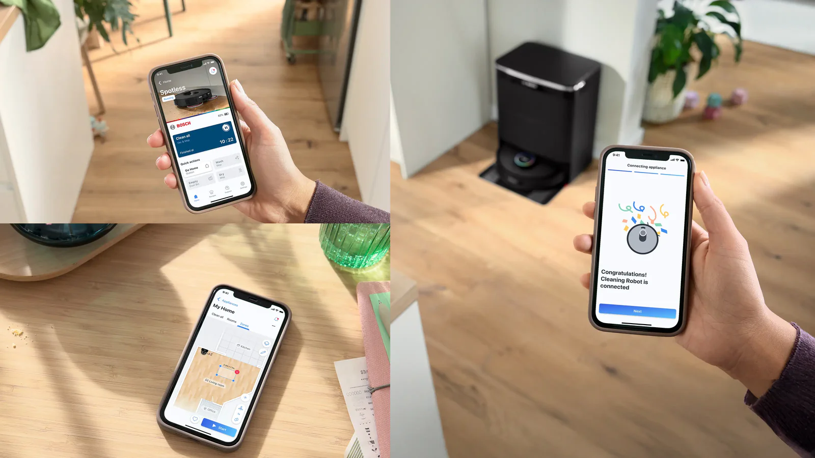 Bosch BCRDW3BX Robot Stofzuiger, kan ook Dweilen met Camera detectie - Image 8