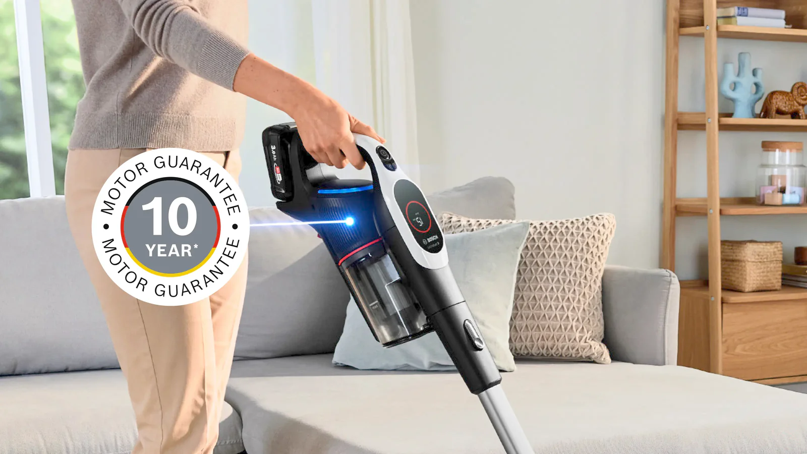 Bosch BXS931WQC Steelstofzuiger Unlimited 9 Serie - Image 5