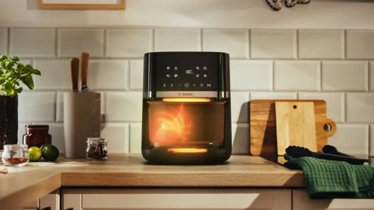 Bosch MAFS2462B Air Fryer met dual heating - Image 2