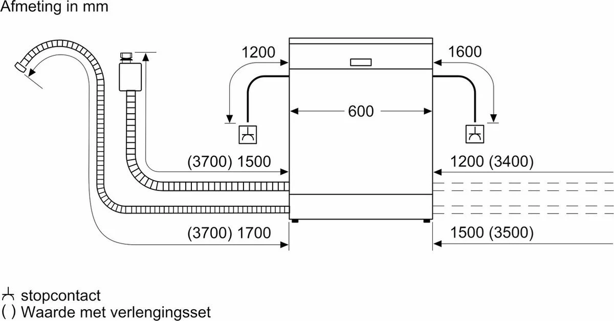 Bosch SMS2HTI54E Vrijstaande vaatwassers met Home Connect - Image 6