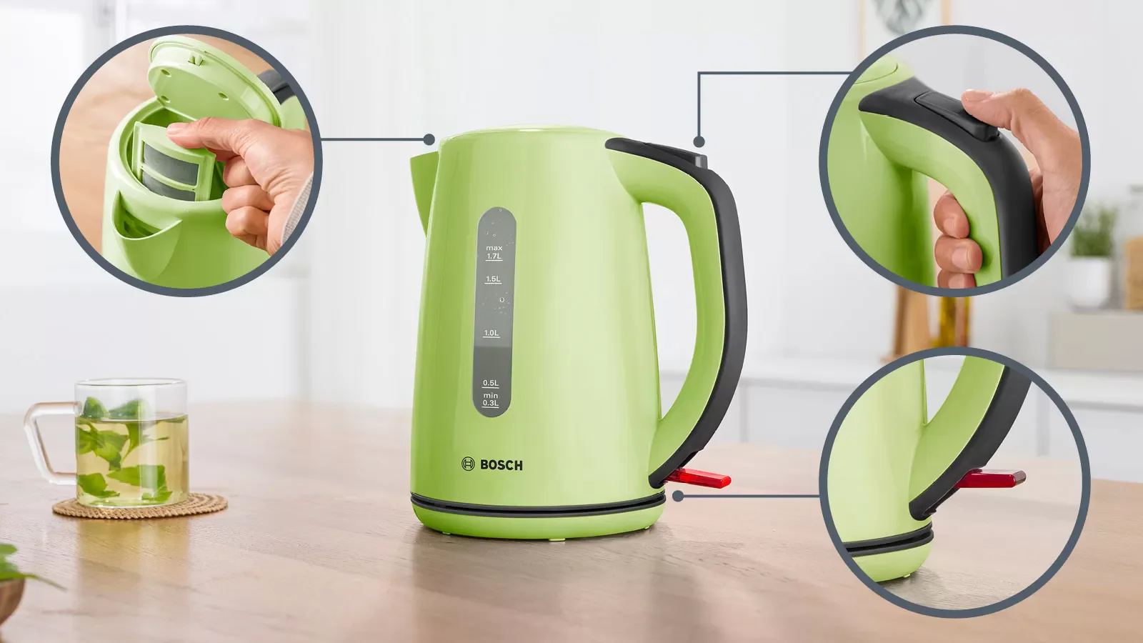 Bosch TWK7506 Waterkoker - Image 3