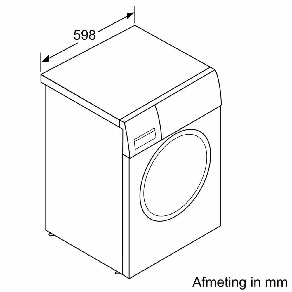 Bosch WGG244ZANL wasmachine met kort wasprogramma - Image 9