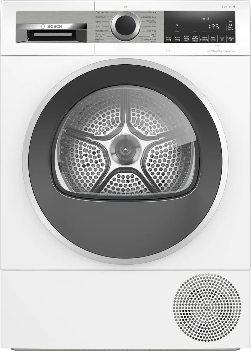 Bosch WQG235D2NL Warmtepompdroger met 75,= Cashback Via Bosch