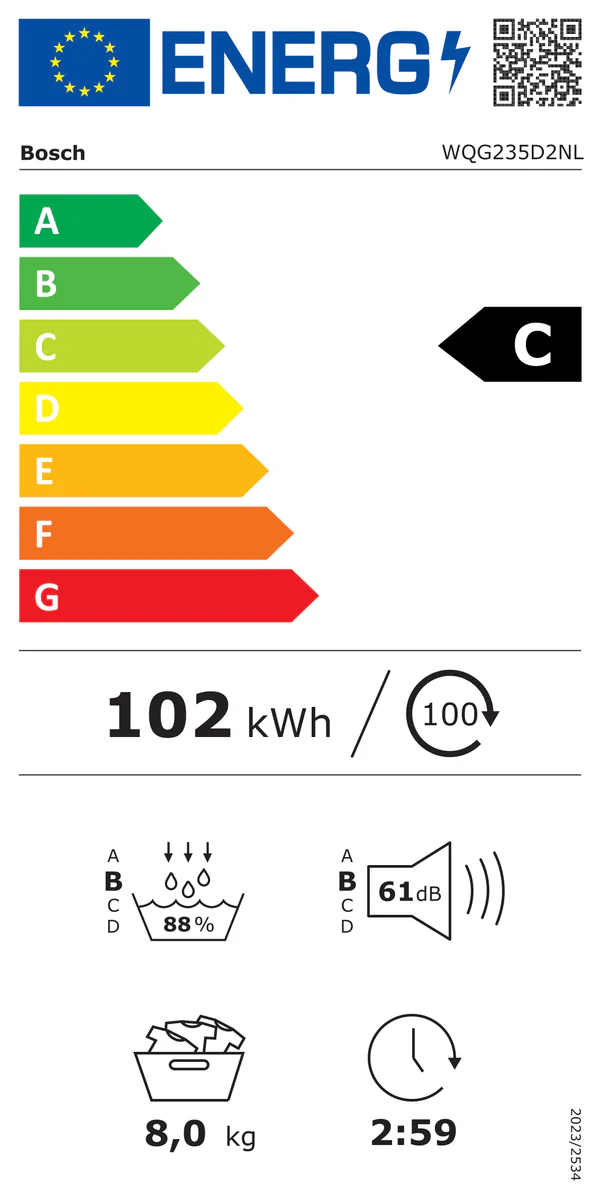 Bosch WQG235D2NL Warmtepompdroger met 75,= Cashback Via Bosch - Image 12