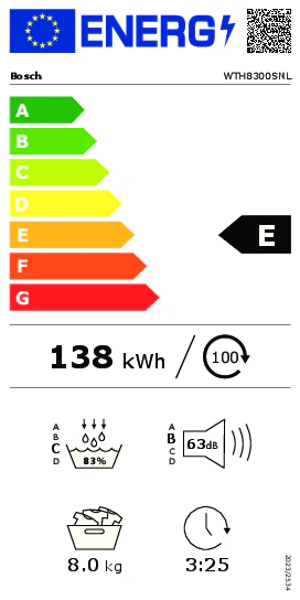Bosch WTH8300SNL warmtepompdroger - Image 13