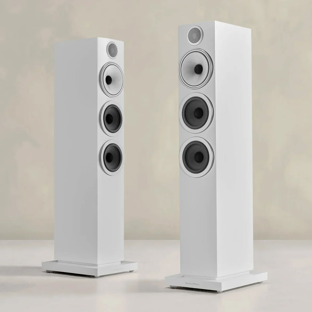 Bowers & Wilkins 704S3 wit luidspreker vloerstaand model - Image 3