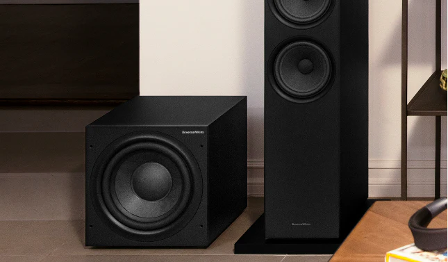 Bowers & Wilkins ASW608 zwart Actieve Subwoofer met 20cm Kevlar cone woofer - Image 4