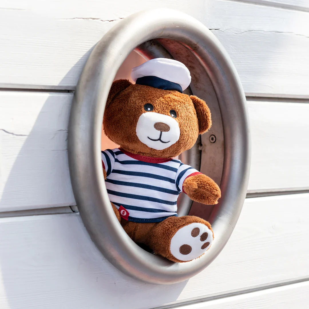 Bron Teddybeer met gestreept T-Shirt - Image 2