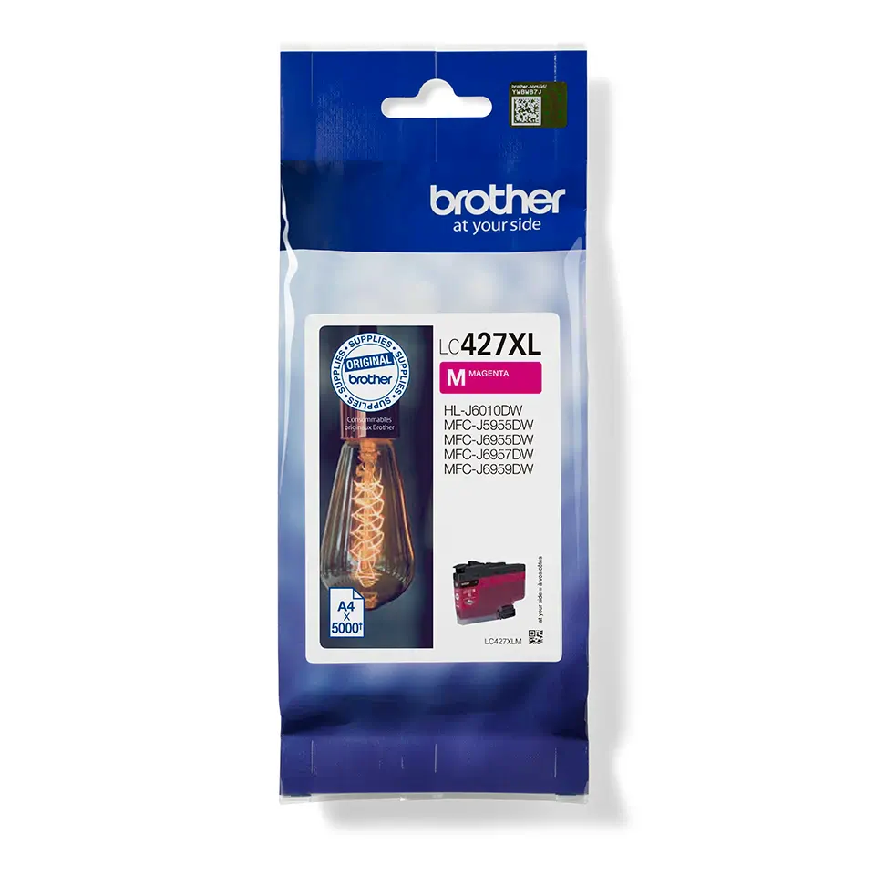 Brother LC-427XLM met hoge capaciteit voor MFC-J5955DW/-J6955DW/-J6957DW/-J6959DW
