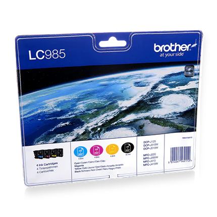 Brother LC-985VALBP value blister alle kleuren