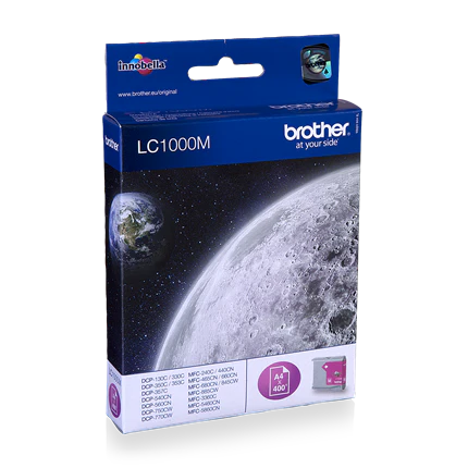 Brother LC1000M voor DCP130/330/540/750, MFC240/440/660/845