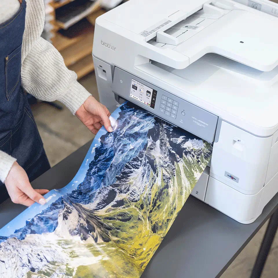 Brother MFCJ6959DWRE1 ALL IN ONE PRINTER geschikt voor A3, A4 en banners printer - Image 4
