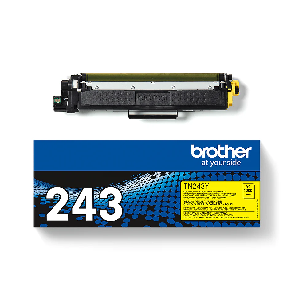 Brother TN-243Y geschikt voor ca. 1000 pagina´s printen - Image 3