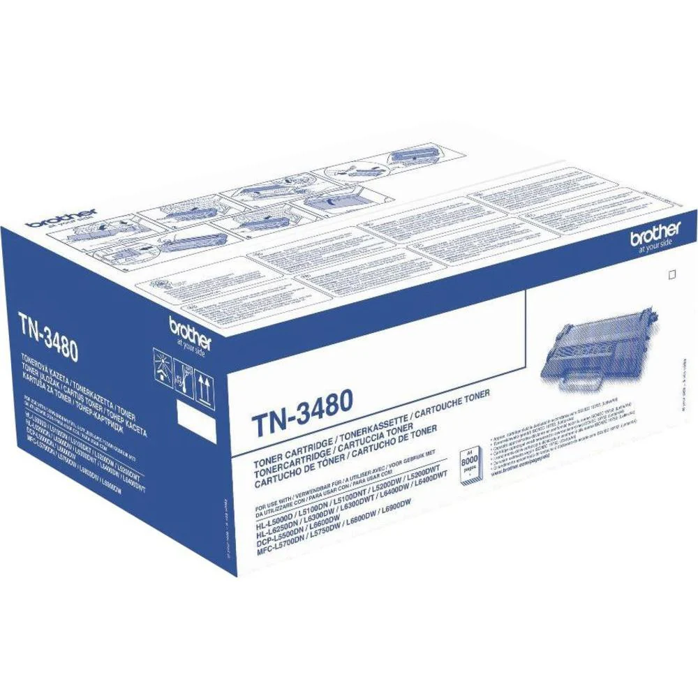 Brother TN-3480 inkt voor 8000 Pagina´s