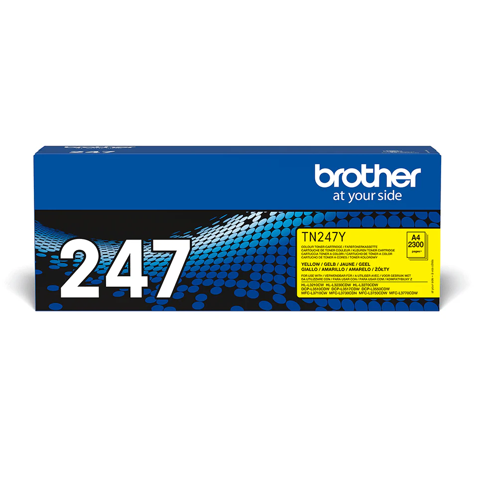 Brother TN247Y Geschikt Voor Ca. 2300 pagina´s